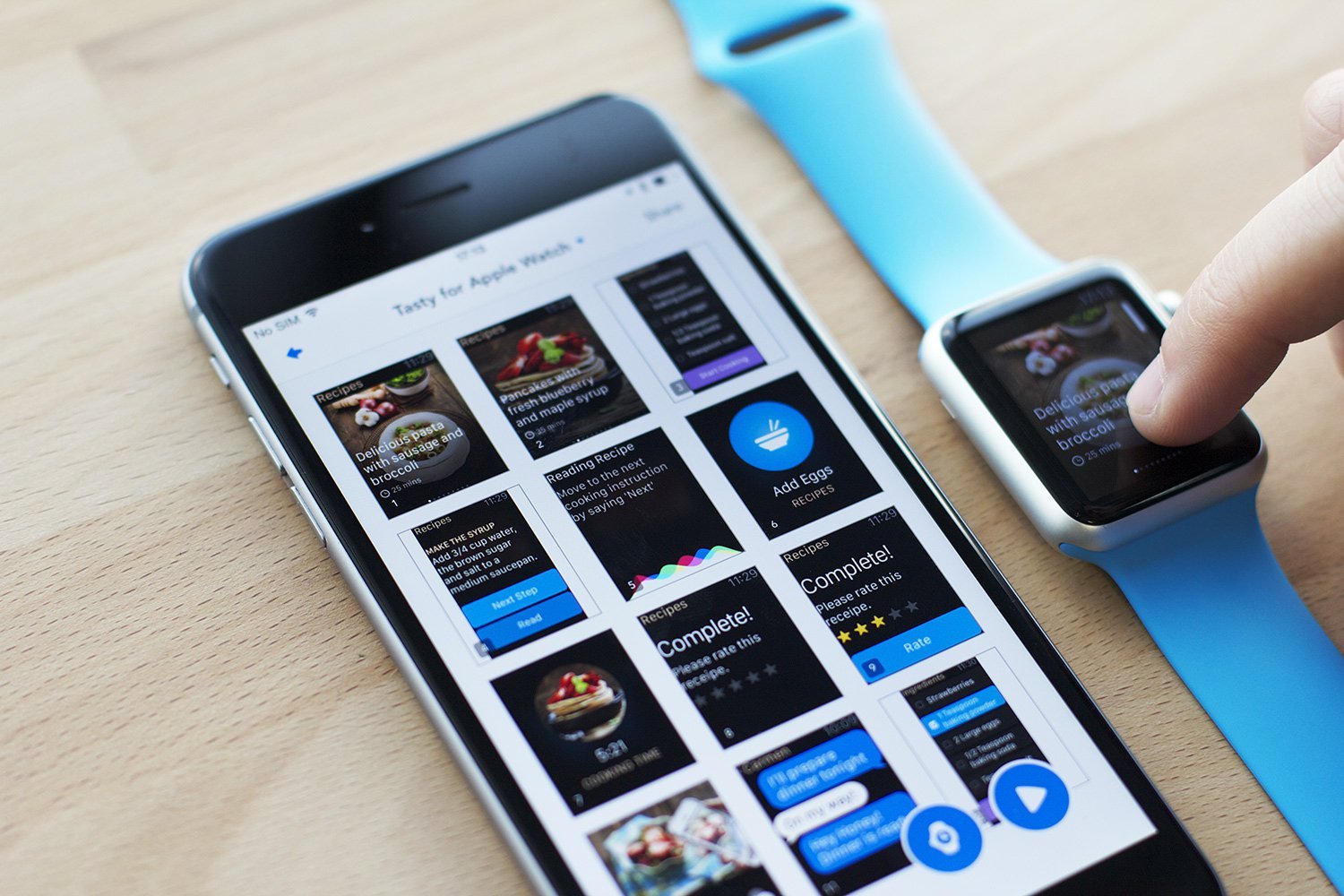 You can now view your sketches and design mockups on the Apple Watch!