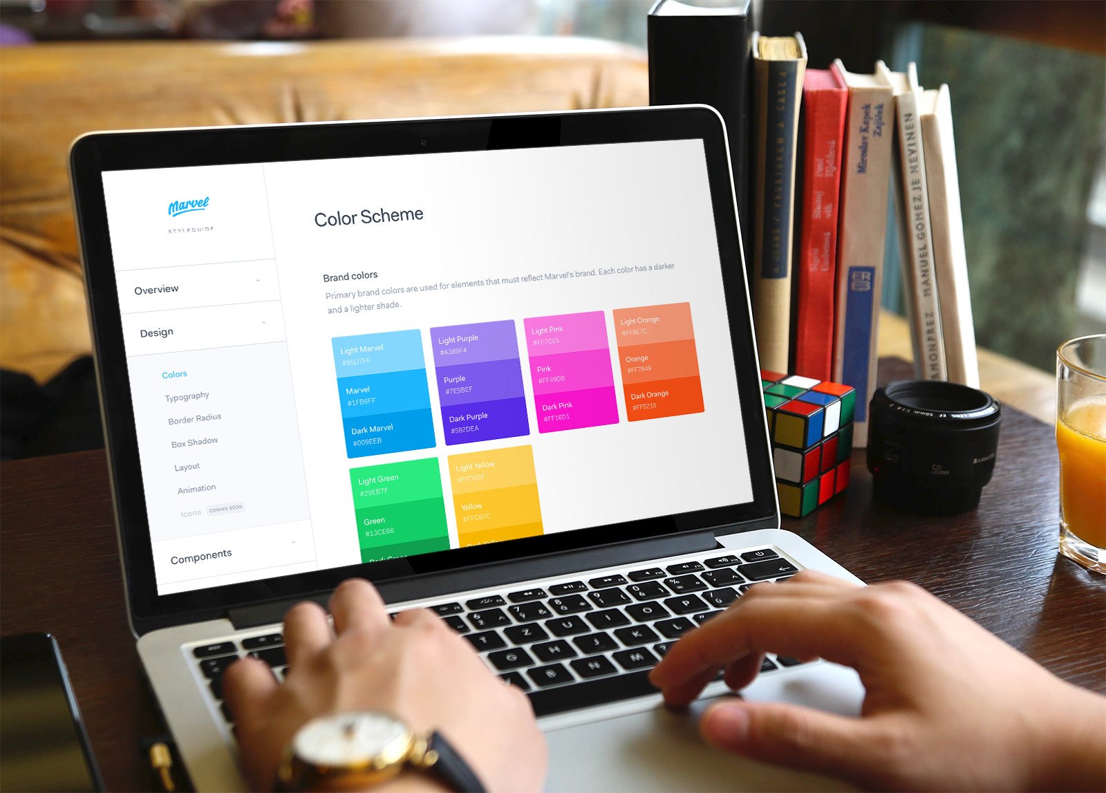 How and why we built the Marvel Styleguide